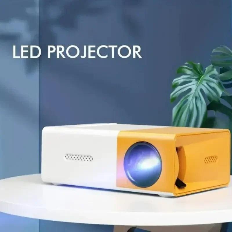 YG300 MINI Projetor Portátil Home Theater Smart TV Laser Beamer Cinema 3D LED Vídeo-projetor para 4k 1080P HD